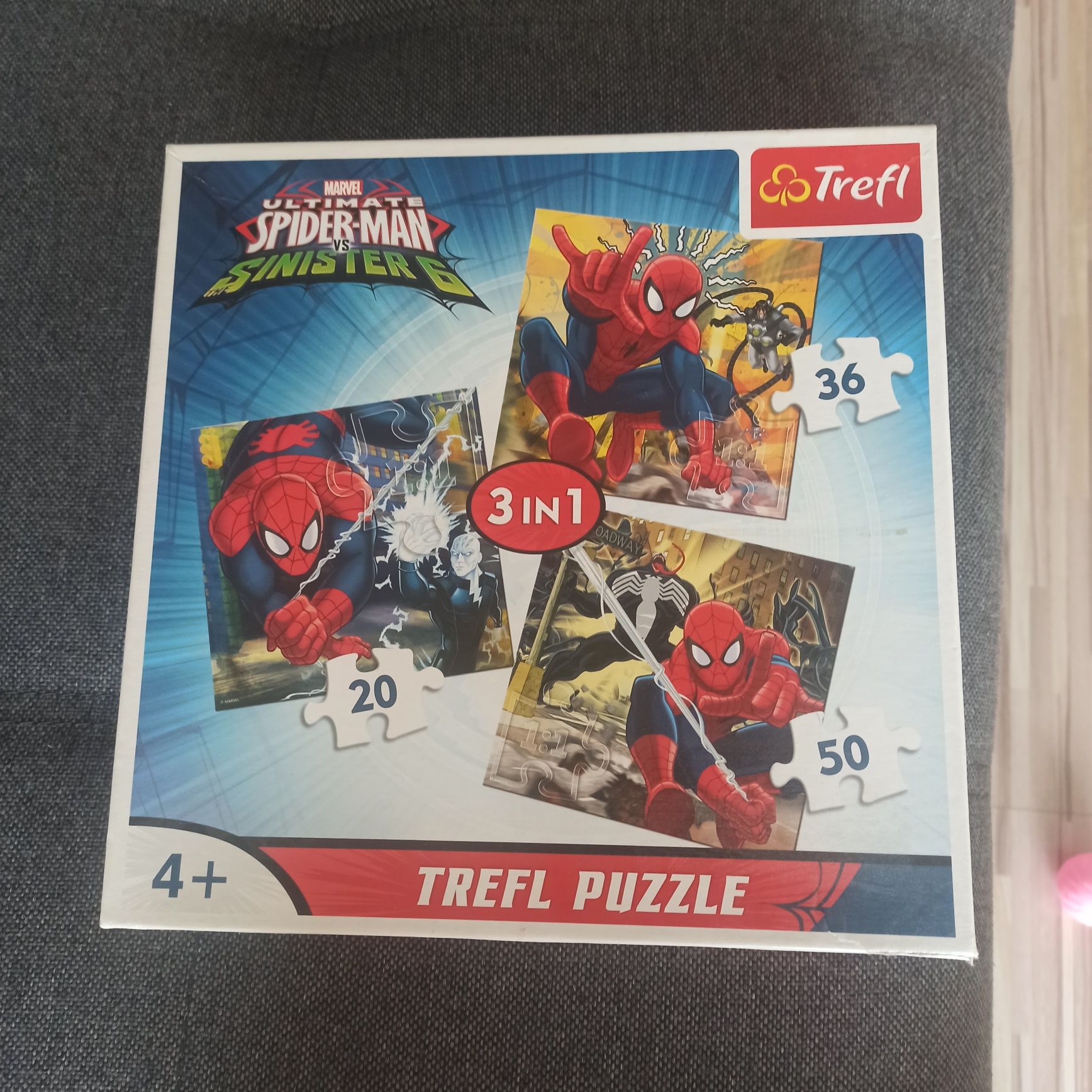 Puzzle Spiderman 3w1