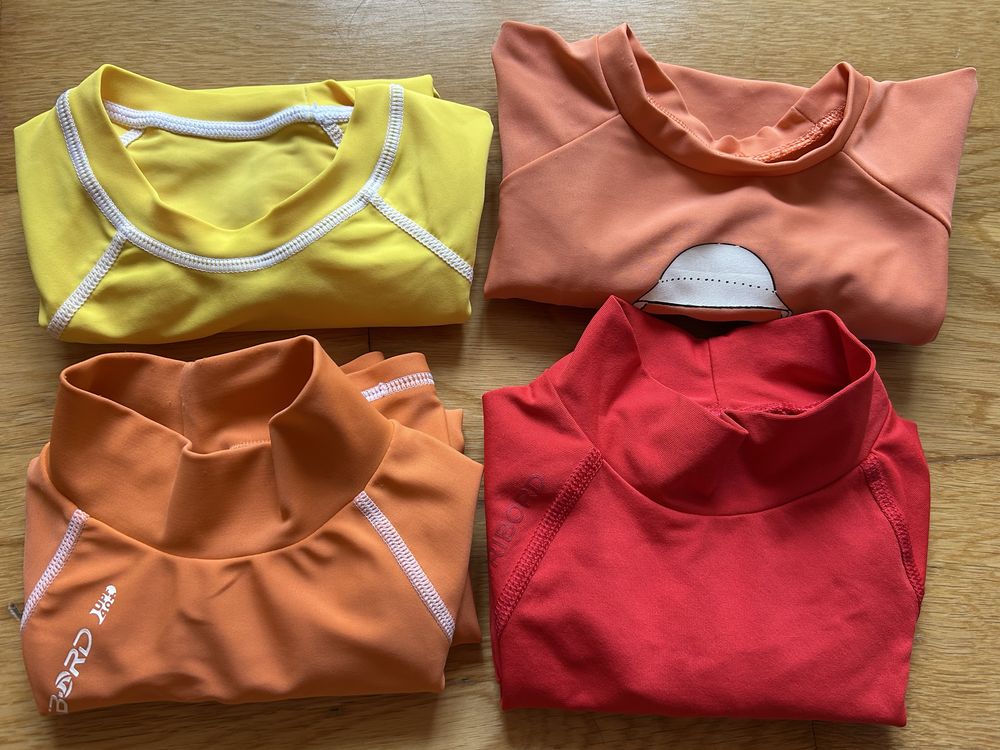 Conjunto camisolas lycra piscina