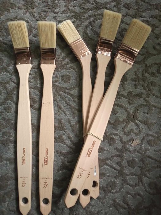 Zestaw pędzli do malowania 3 sztuki w komplecie +krzywaki