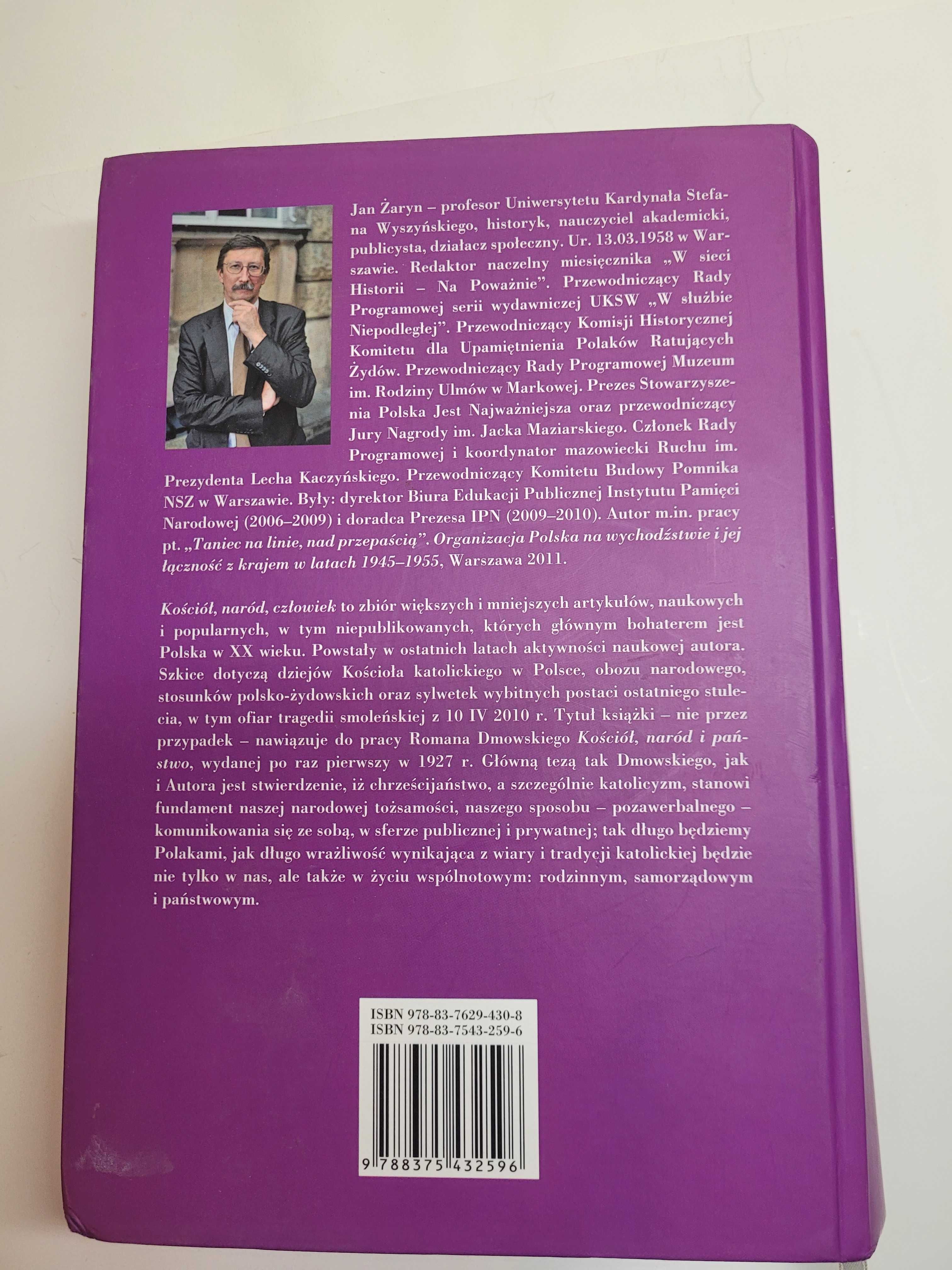 Jan Żaryn Kościół Naród Człowiek