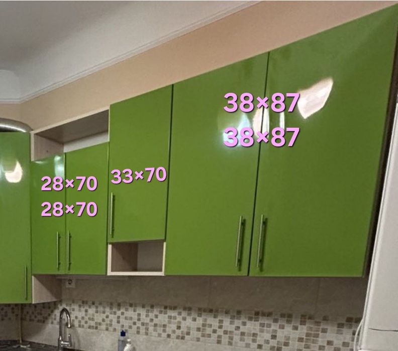 Фасадні стінки на кухню