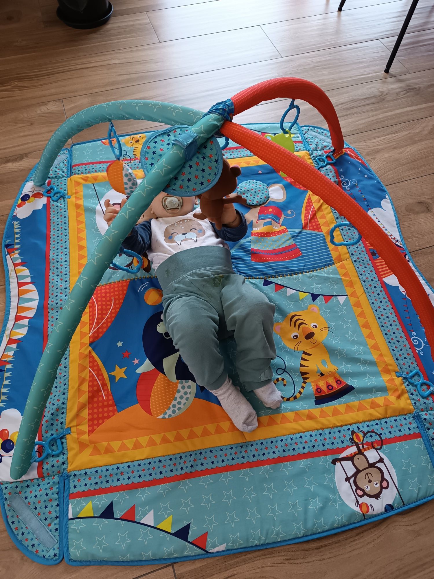 Mata edukacyjna Smiki My first jungle playmat