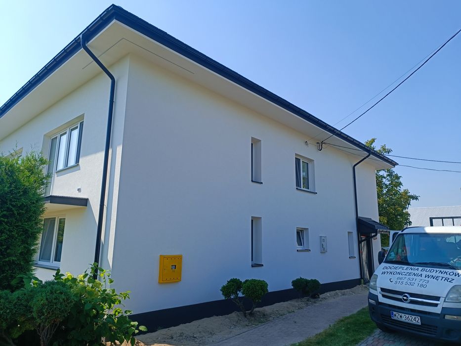 Docieplenia elewacje budynków . wykończenia wnętrz