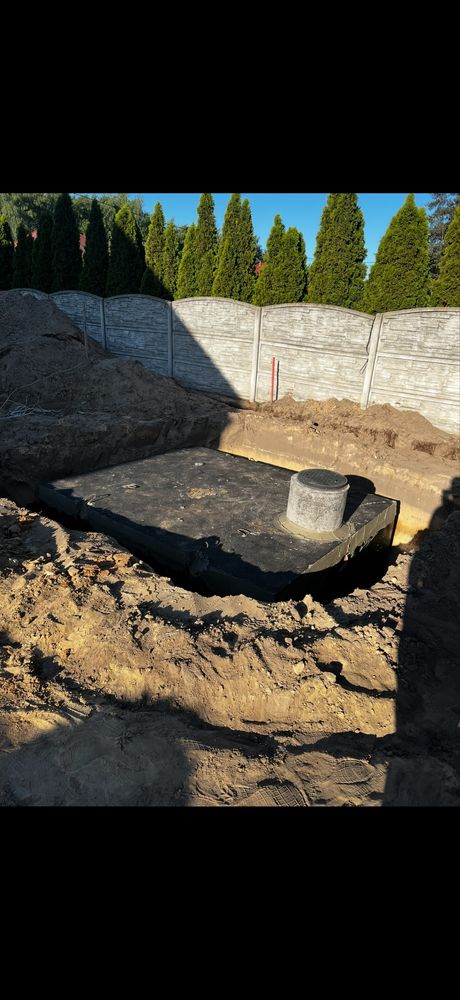 Szambo betonowe zbiornik na deszczówkę 10m