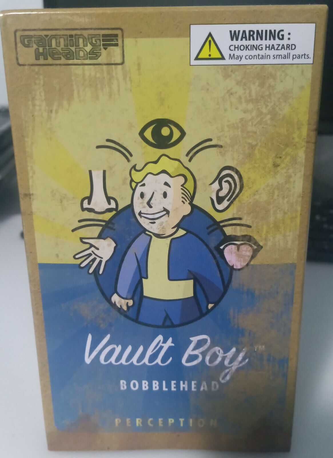 Figura Fallout 76 - Perception Vault Boy 76 Bethesda PRIMEIRA EDIÇÃO