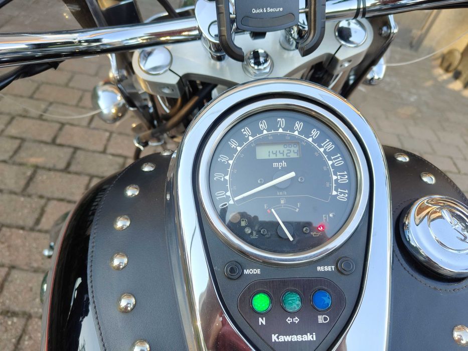 Kawasaki Vulca VN 900 Classik-dodatkowe skórzane kufry boczne gratis