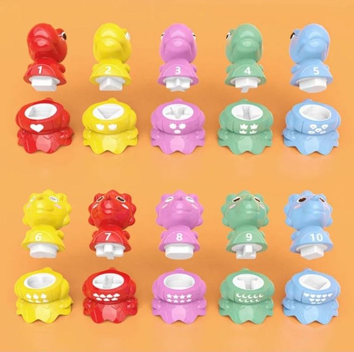 Монтессорі динозаврики сортер сортувальник, іграшка “Дятел і дерево”