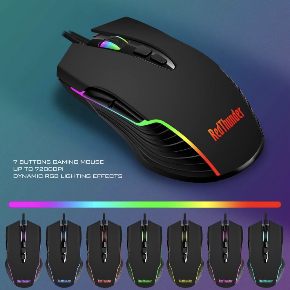 RedThunder K10 — игровой комплект: клавиатура, мышь