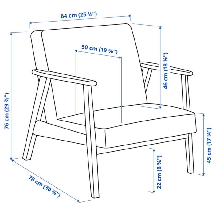 IKEA EKENÄSET Sofá 3 lugares e 2 poltronas