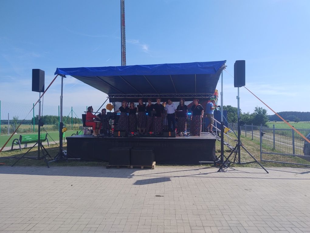 Scena nagłośnienie dj ławostoły namioty