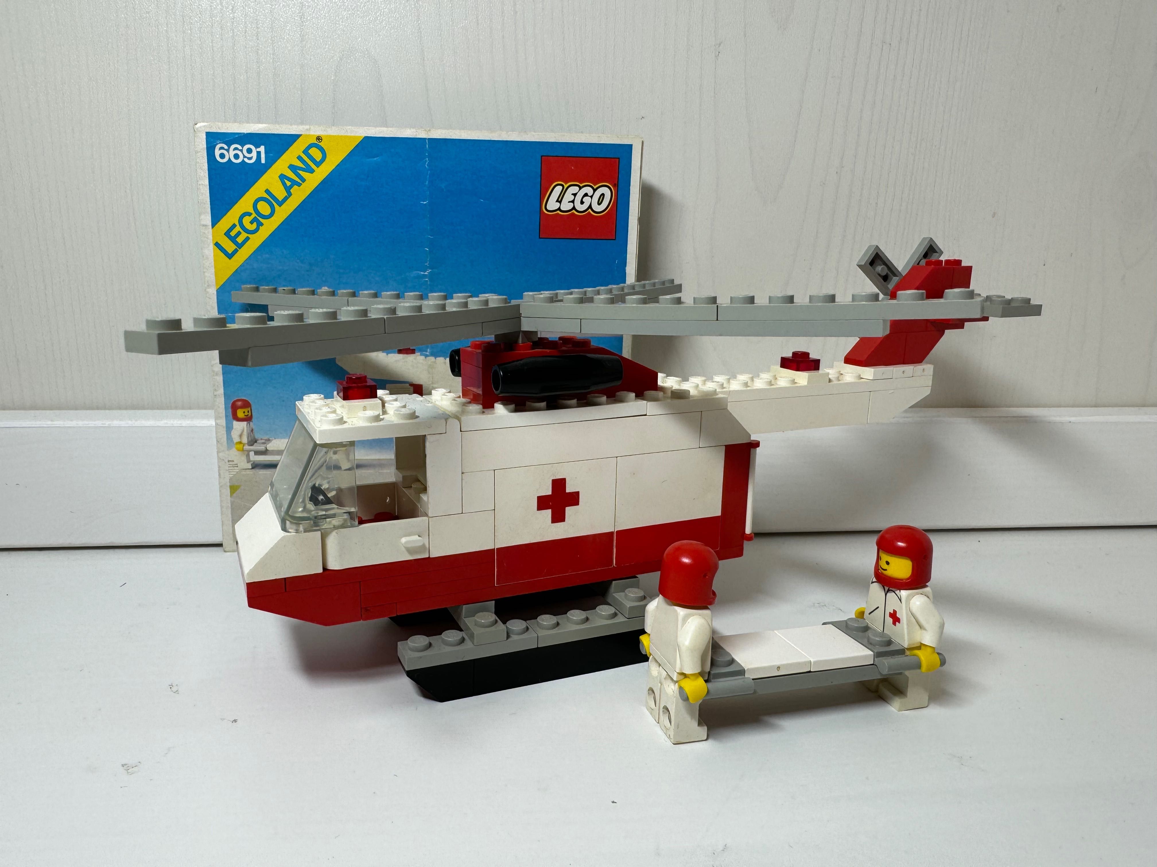 LEGO classic town; zestaw 6691 Red Cross Helicopter