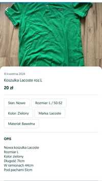 Koszulka Polo Lacoste