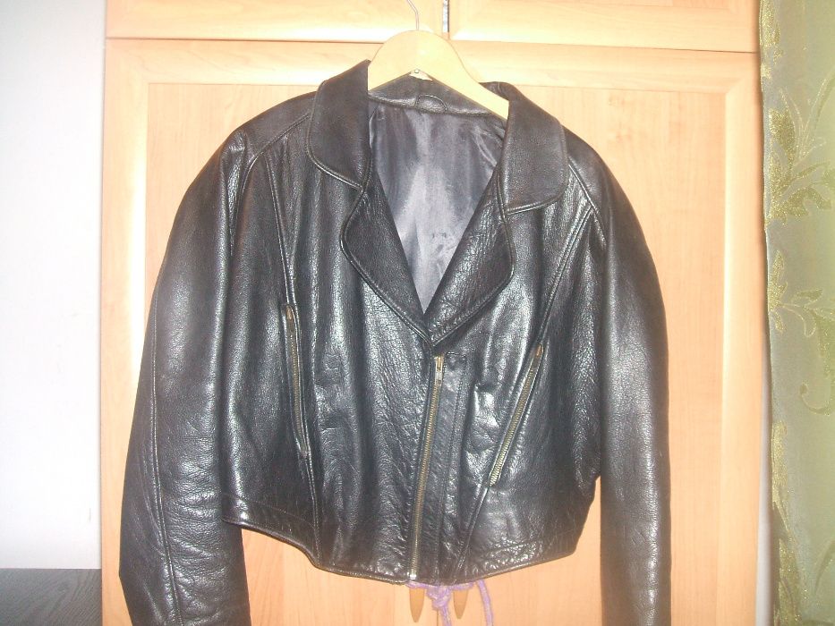 ramoneska skórzana damska 122cm w klatce piersiowej