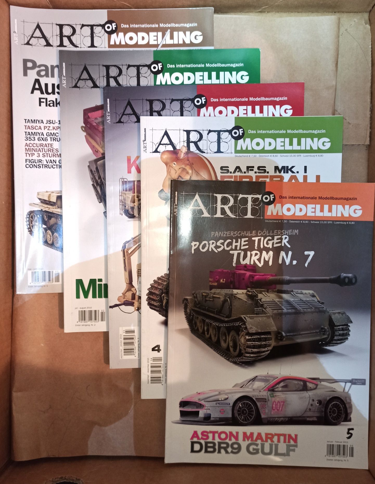 Art of Modelling Modellbau Magazin Zeitschrift 19 Stücke