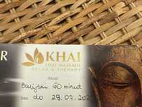 Masaż balijski - voucher do KhaiThai