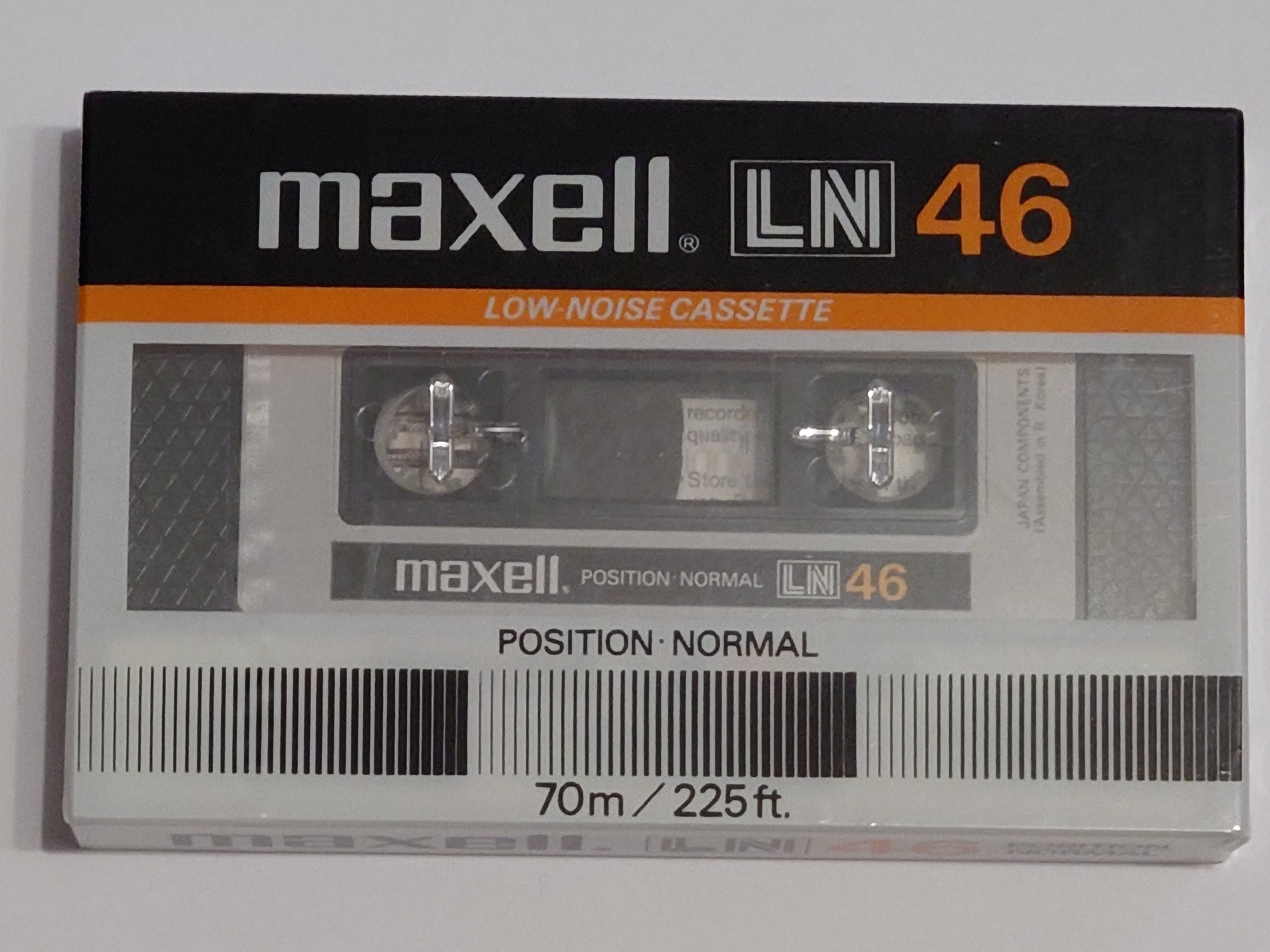 Maxell LN 46 model na lata 1982/1984 rynek Amerykański