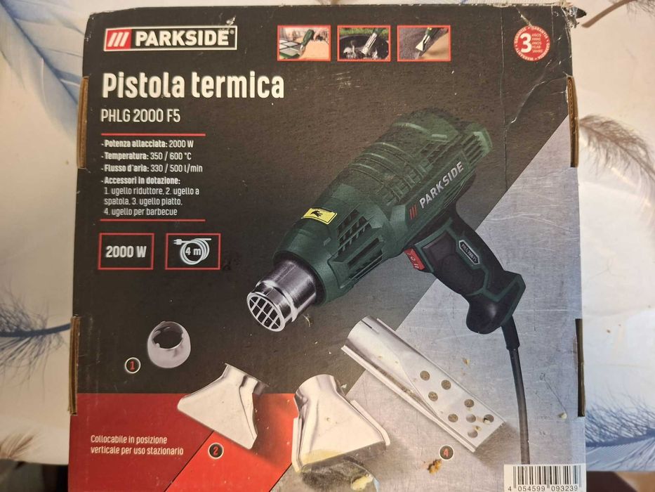 Pistola de Ar Quente Parkside  PHLG 2000 F5 (NOVA)