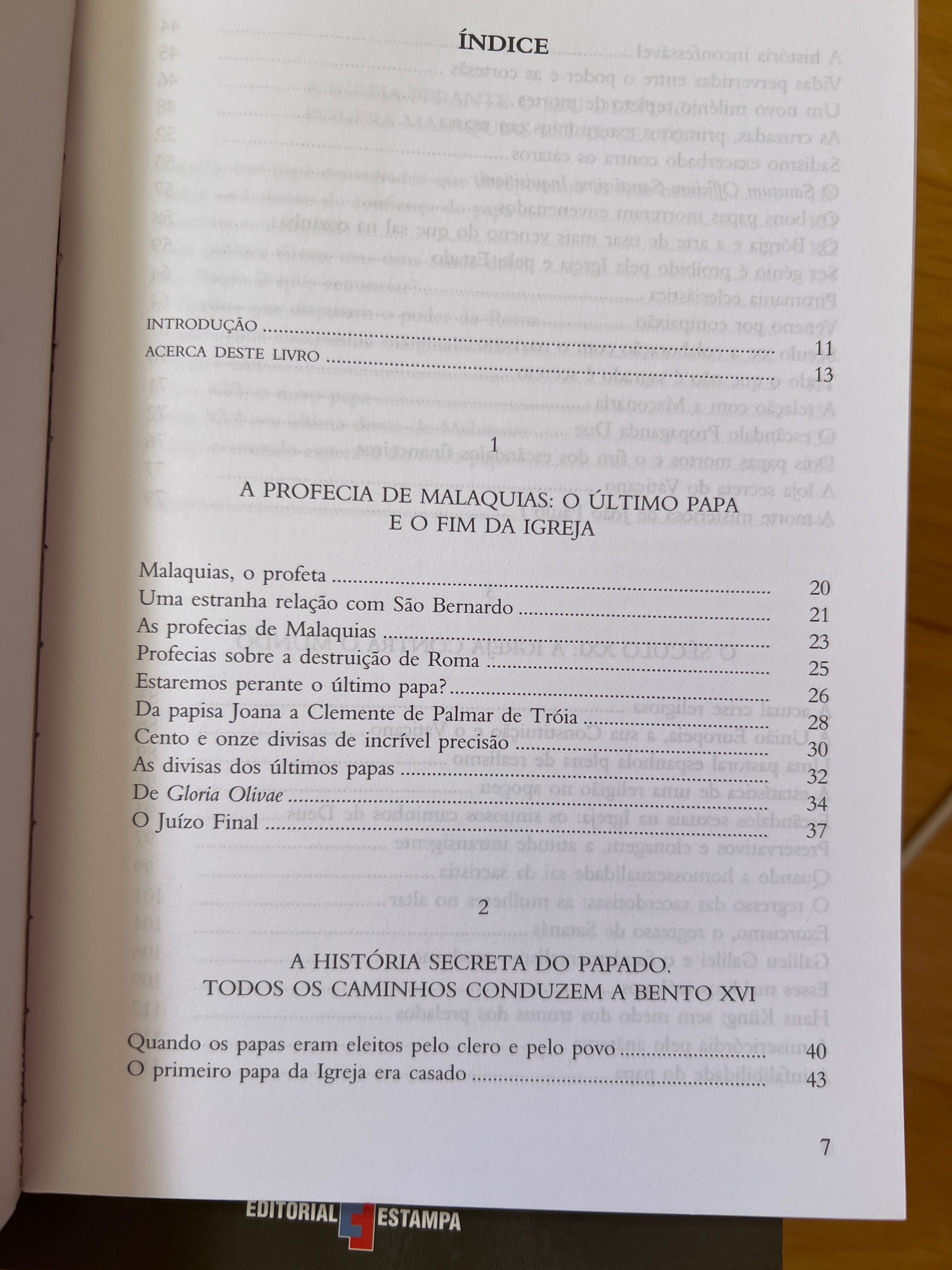 O fim da igreja e o último Papa