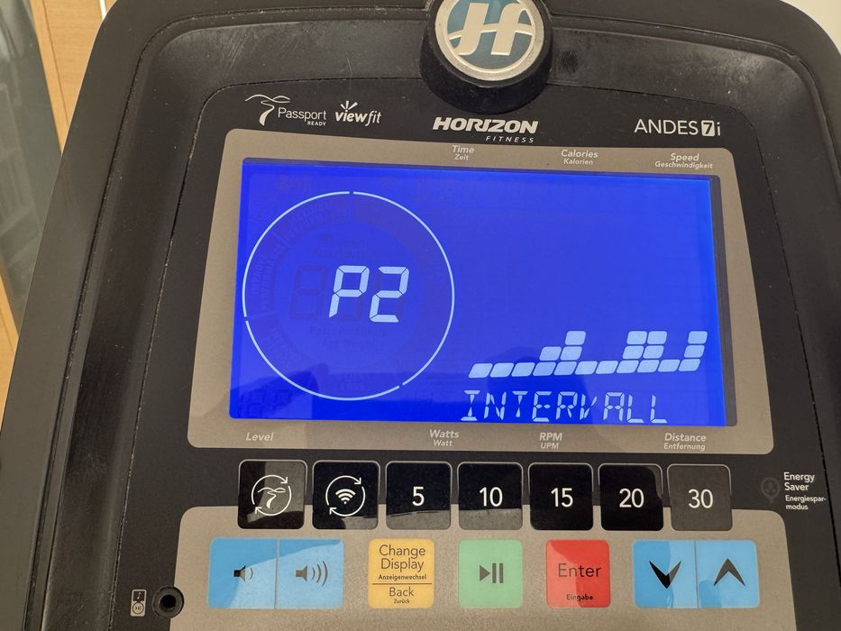 Elíptica Horizon Andes 7i – Excelente Estado (Pickup em Lourinhã)