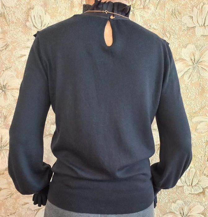 Ted baker оригинальный свитер 2 в 1, шёлк трикотаж, Хс-С