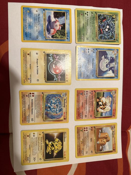 Pokemon Cartas - 1ª edição -  1999 wizards
