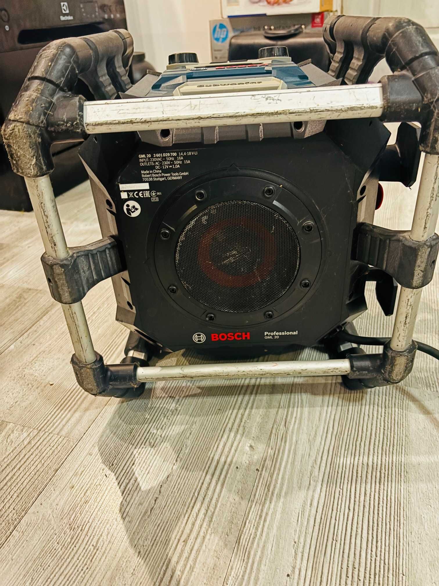 Radio budowlane BOSCH GML 20