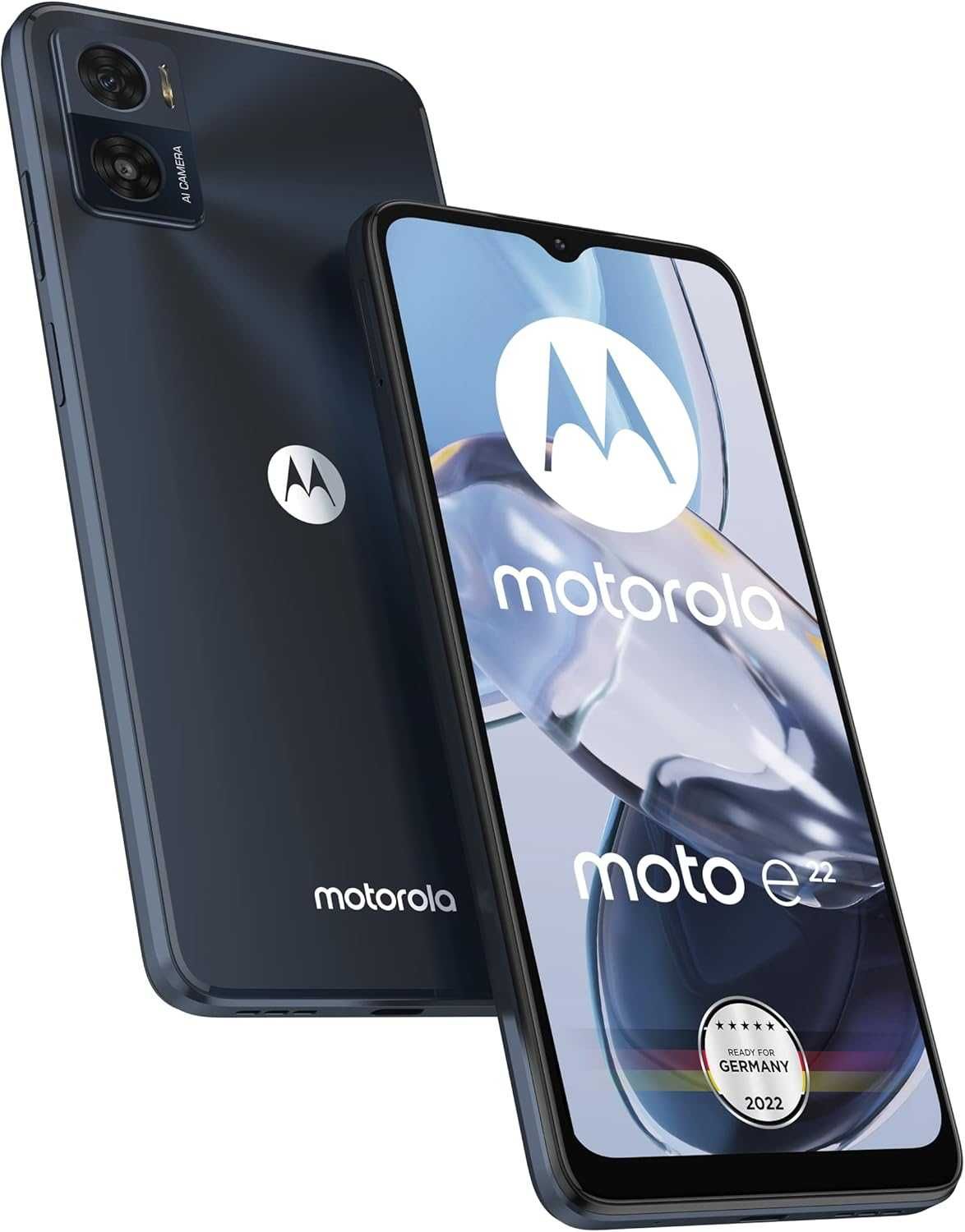 Smartfon Motorola E22 Dual Sim 6.5" 3/32GB 16Mpix + Ładowarka Samochod