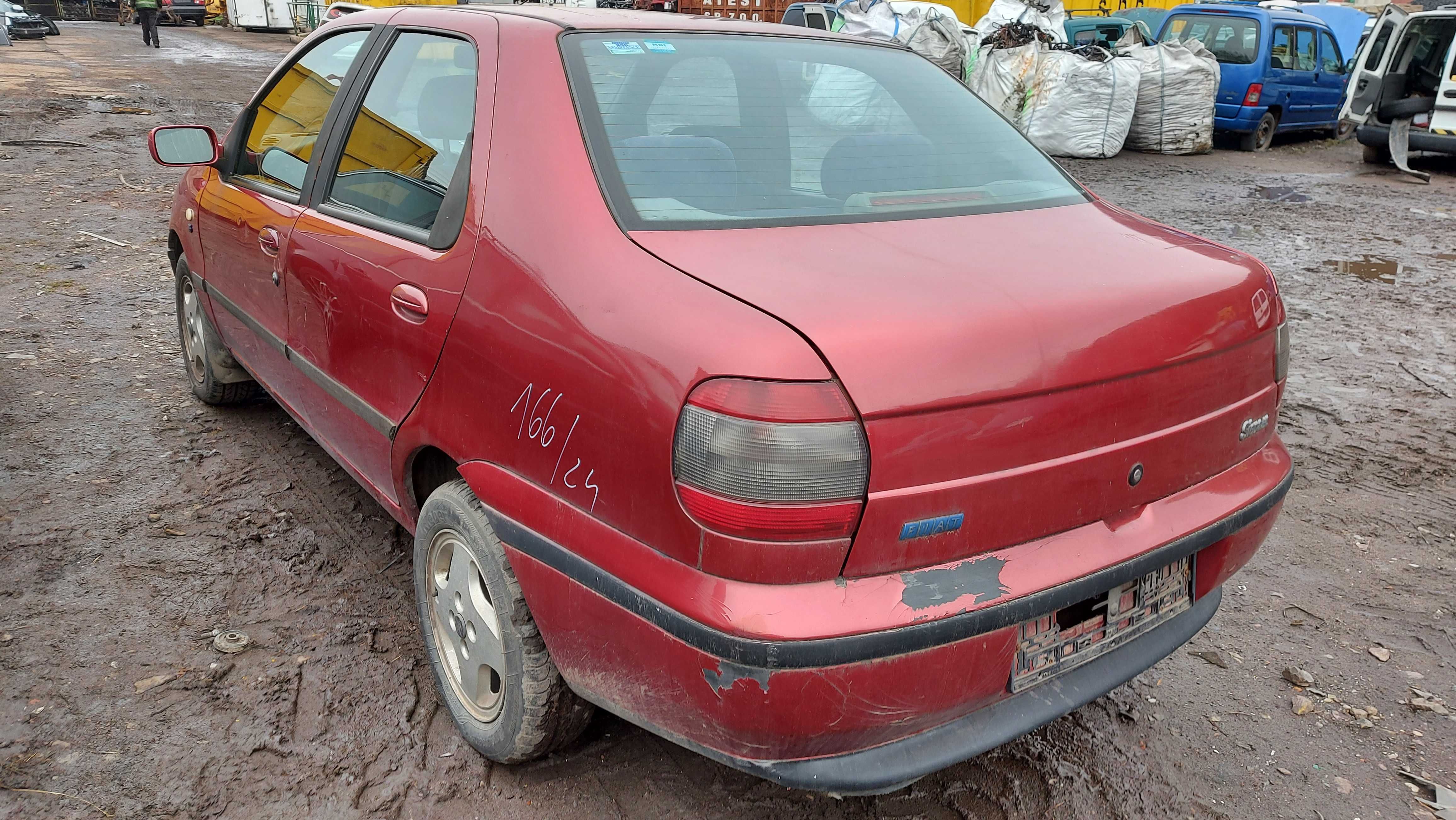 Fiat Siena 1999' zderzak przedni FV części/transport/dostawa