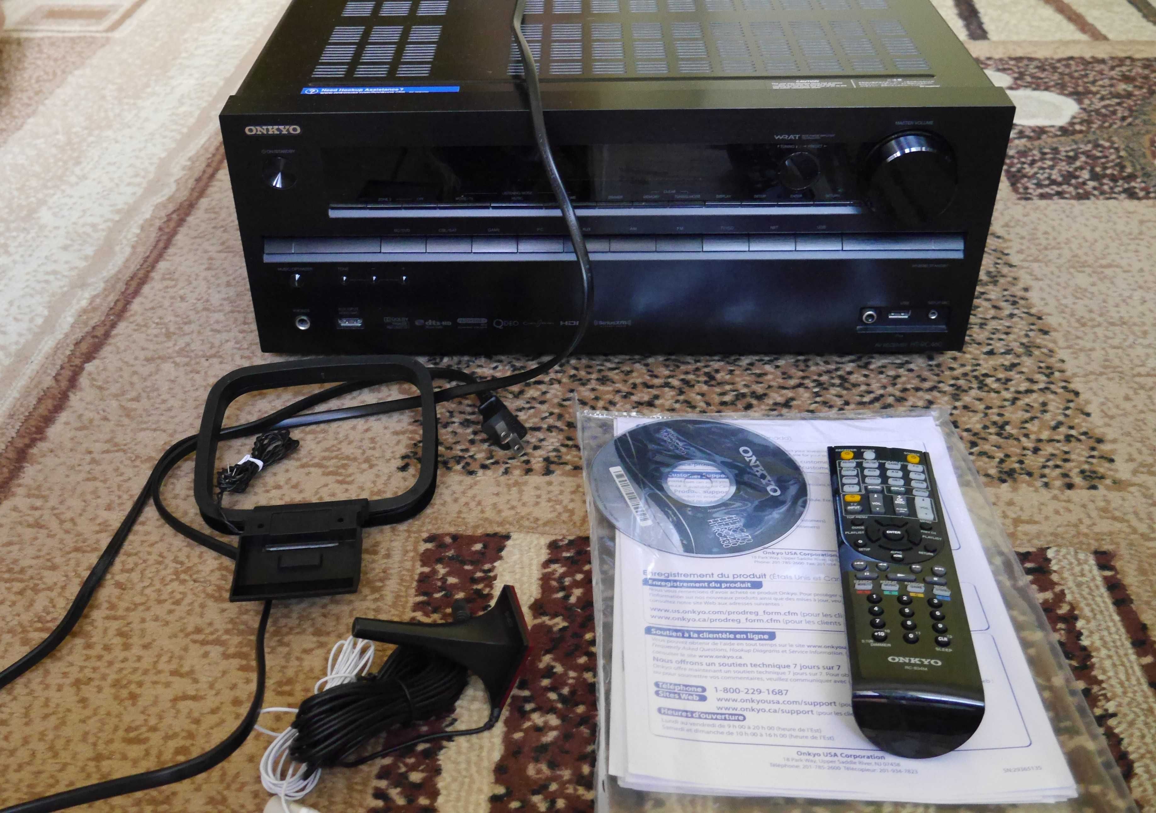 Amplituner Onkyo HT-RC 460