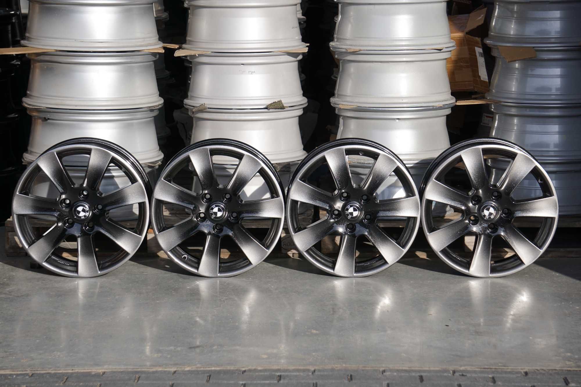 Alufelgi oryginal Borbet 5x120 7Jx17 et40 cb72,6mm grafit cieniowane
