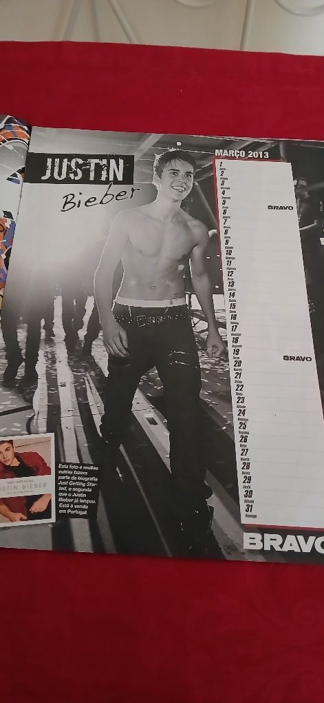 Calendário 2013, da revista Bravo, novo