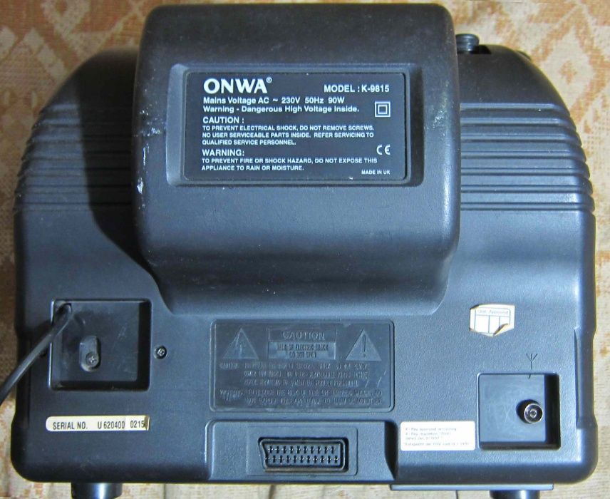Продаю Англійський Телевізор ONVA діагональ 35см(14").