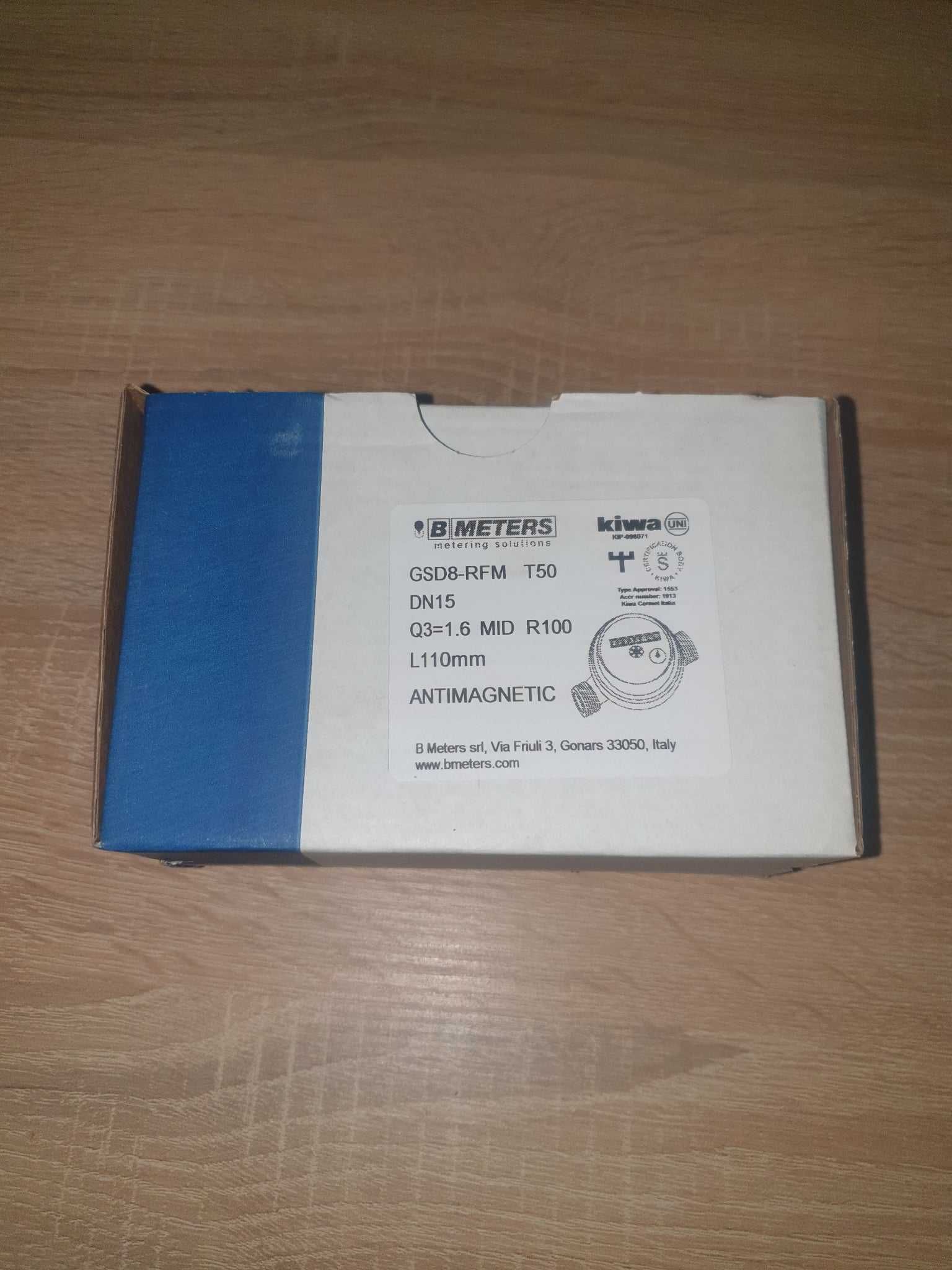 Wodomierz  B METERS GSD8-RFM T50,