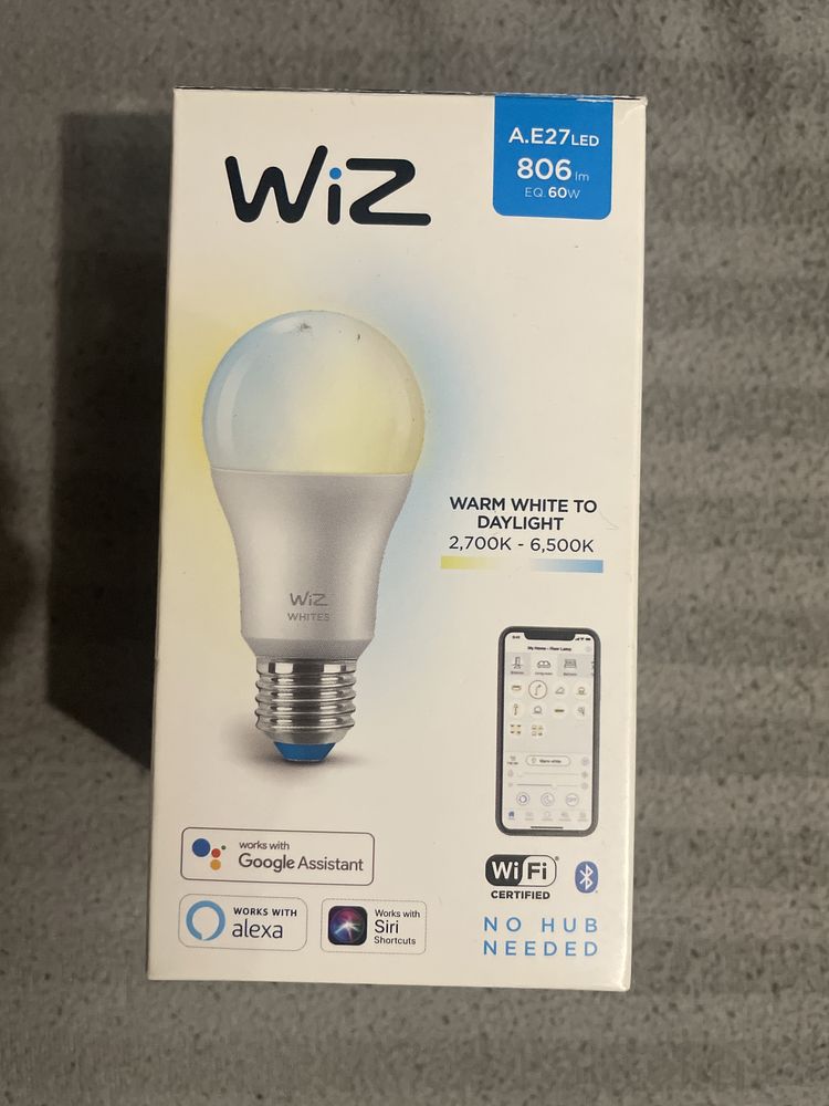Zarówka inteligentna Wiz A.E27 LED Wi-fi,Bluetooth