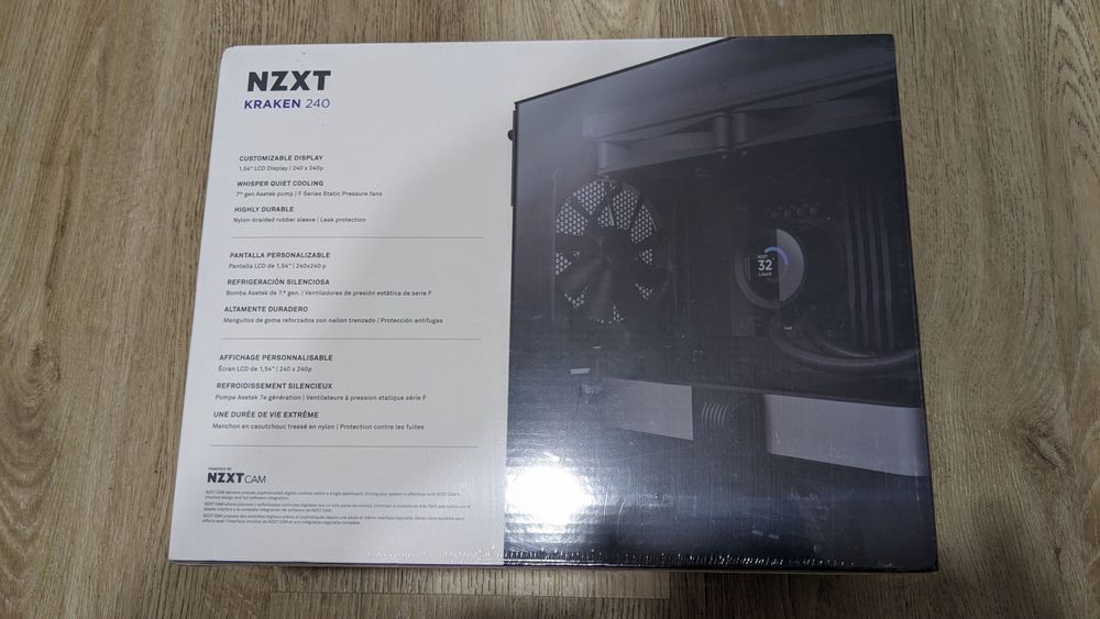 Sistema de refrigeração NZXT Kraken 240 | NOVO E SELADO!