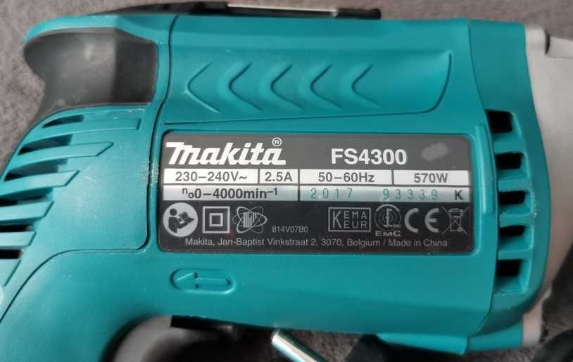 Wkrętarka Makita fs4300 + walizka. Nieużywana.