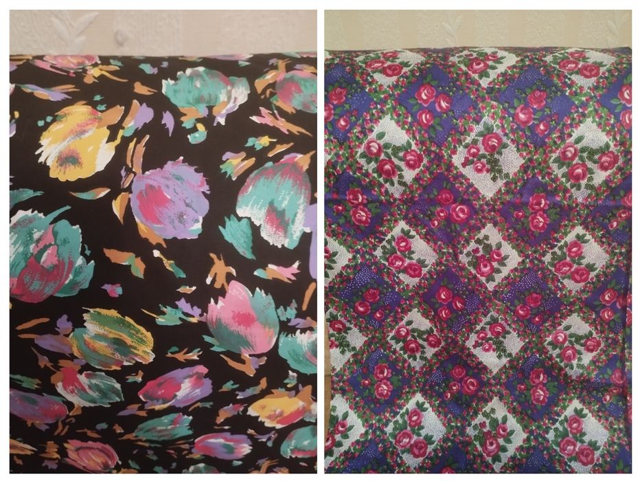 Ткани в отрезах для шитья и рукоделия