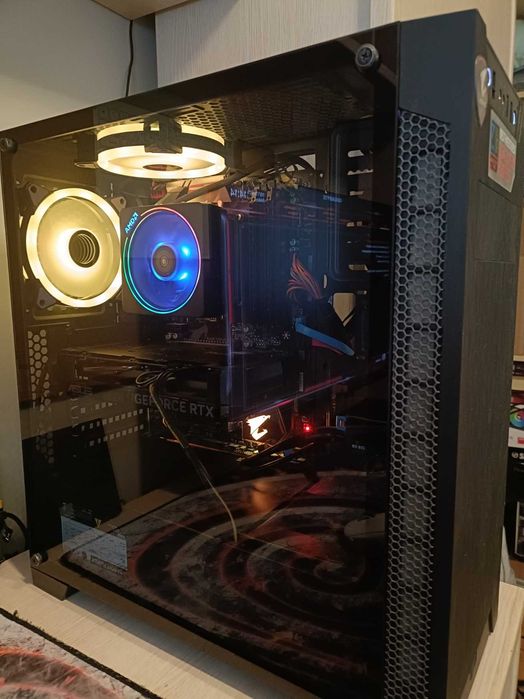 komputer AMD ryzen7 2700x/Gigabyte B450 Aorus Elite/16gb RAM