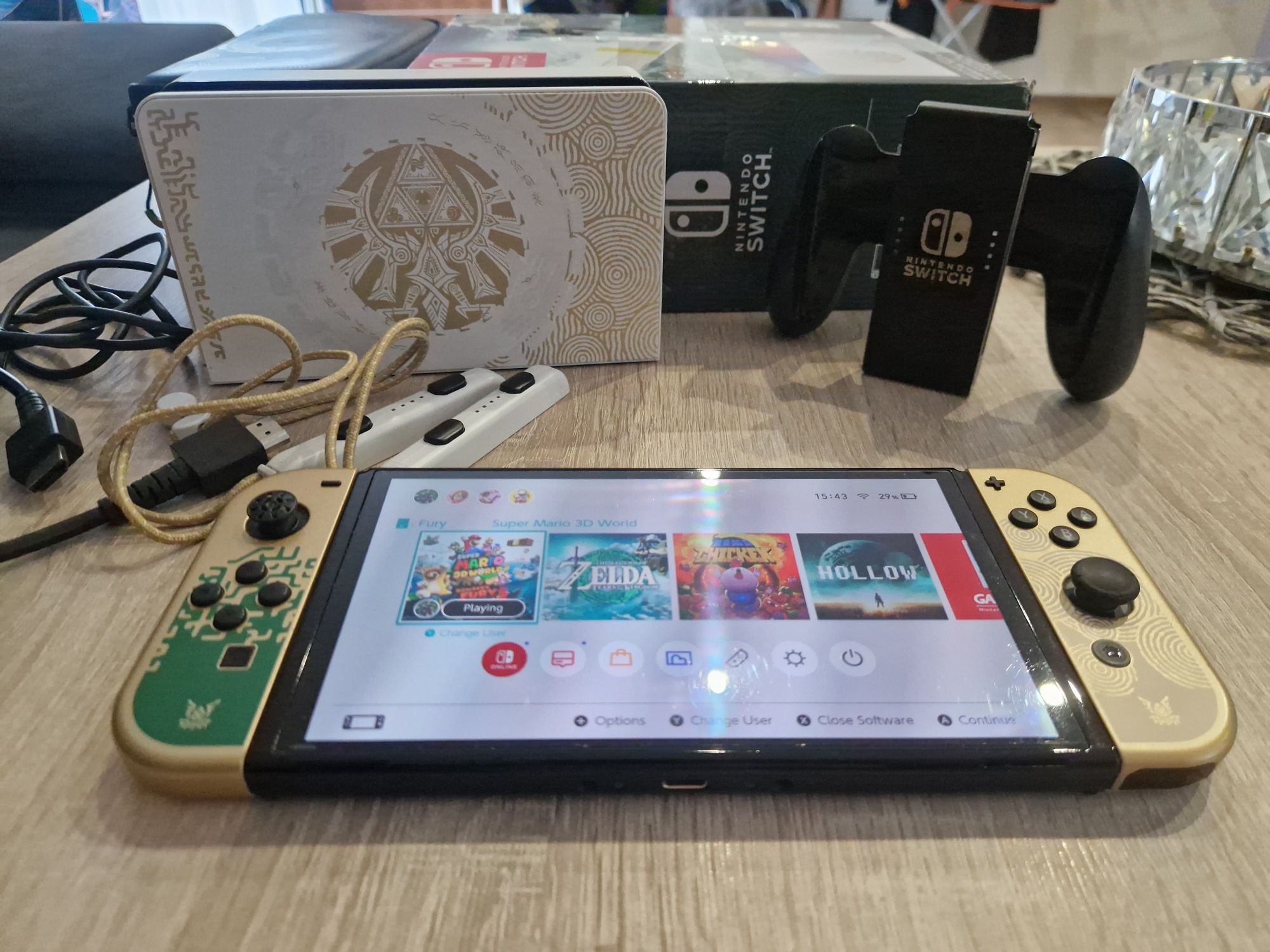 Konsola Nintendo Switch OLED Zelda Edition
