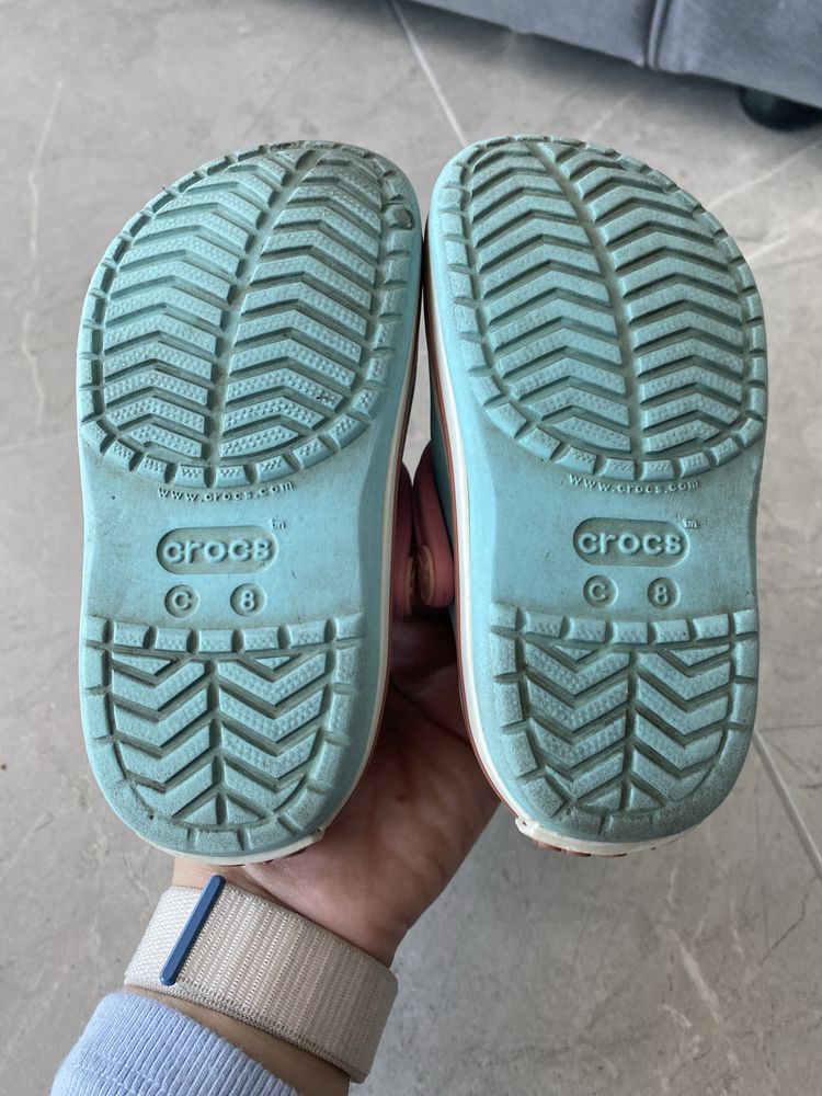 Crocs с8, с9 для дівчинки