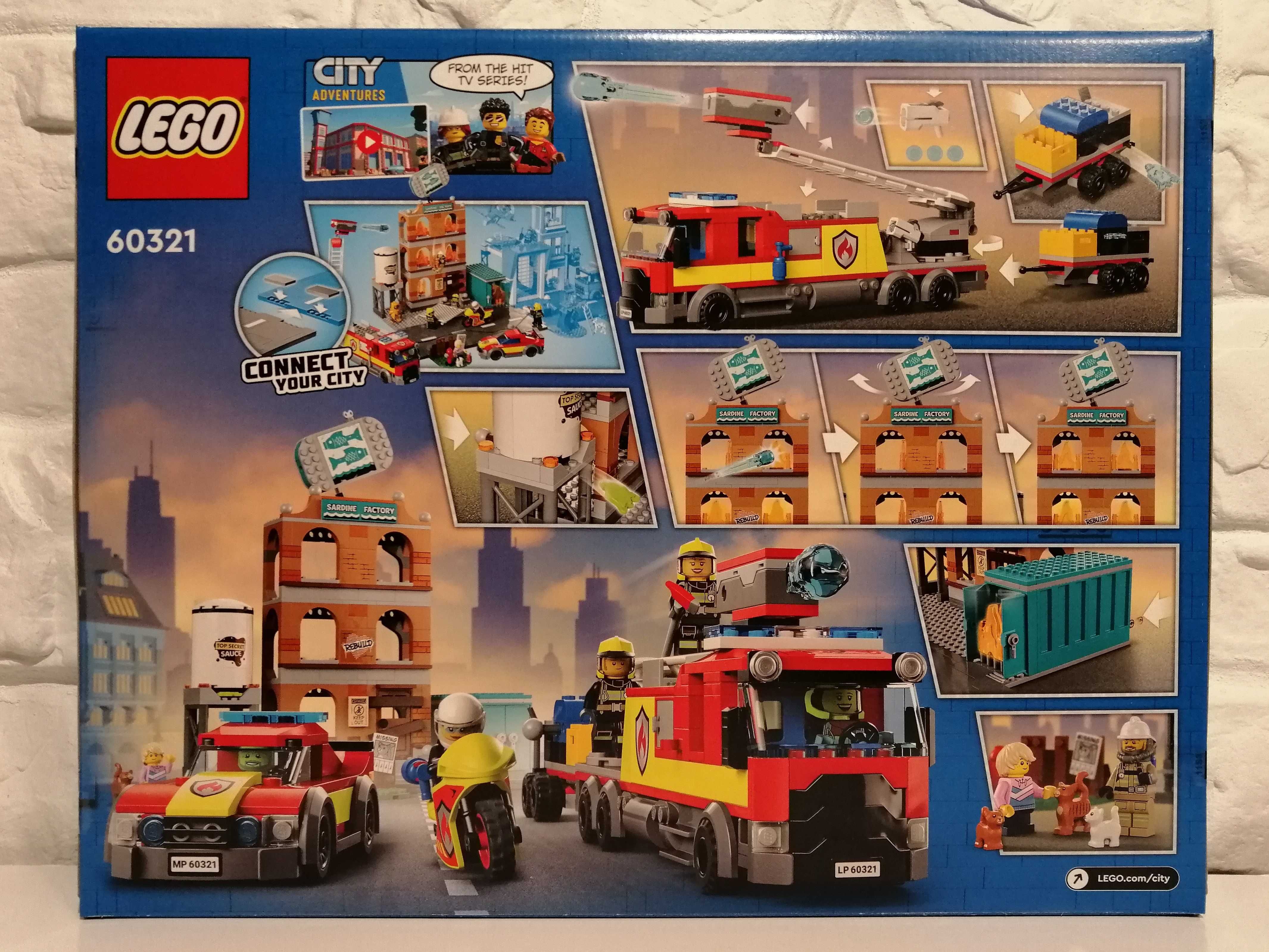 LEGO City 60321 Straż pożarna