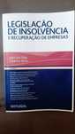 Livro legislação insolvência e recuperação de empresas
