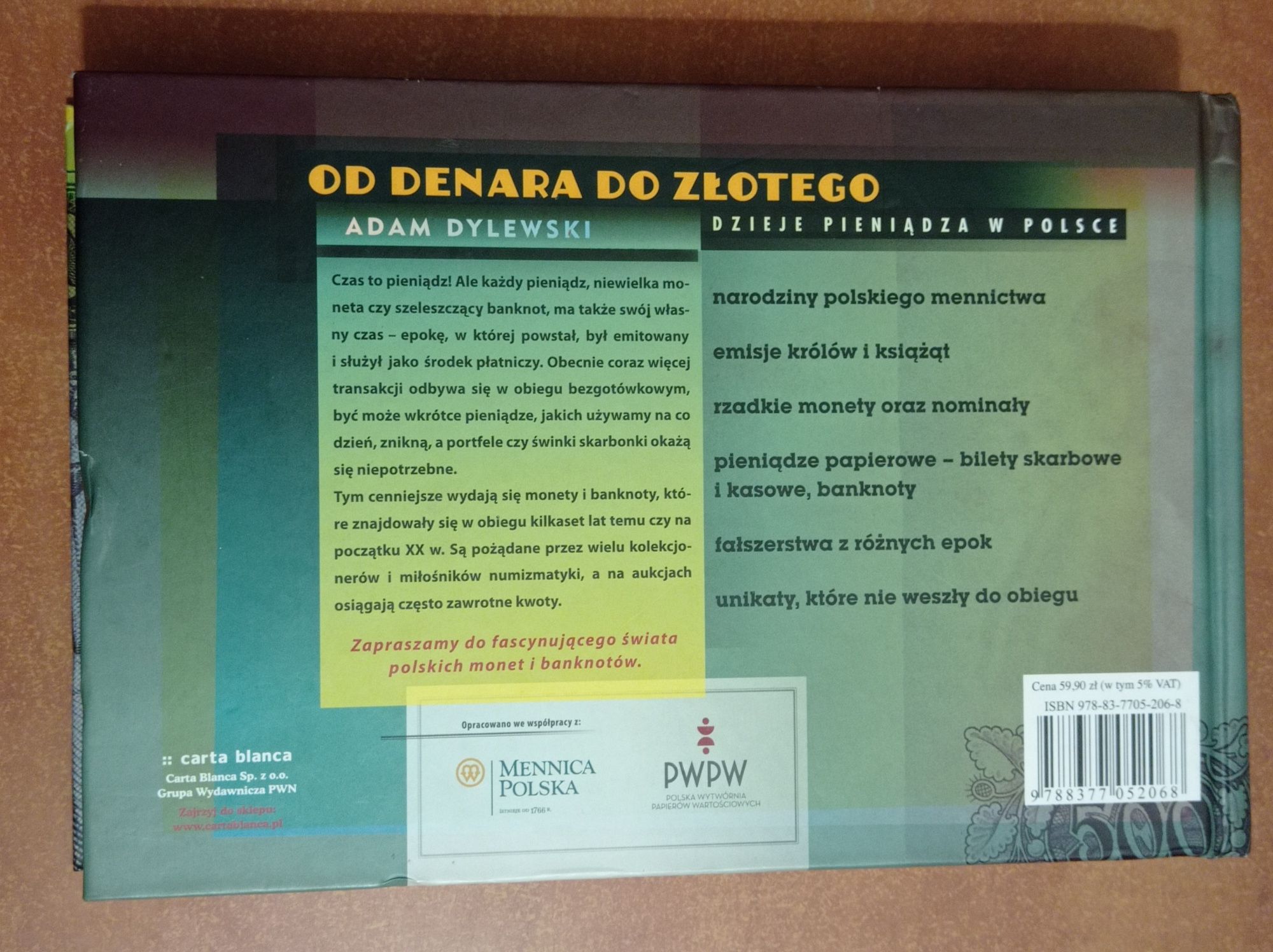 Od denara do złotego dzieje pieniądza w Polsce Dylewski