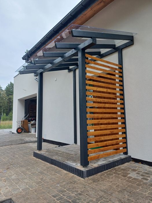 Zadaszenie tarasu,pergola,ganek,carport,dach,taras,wiata,poliweglan,