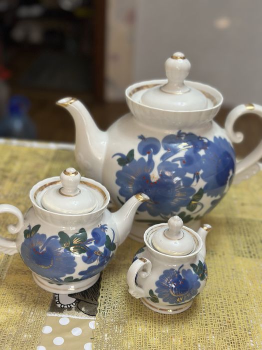 Сервіз 3 чайничка сервиз