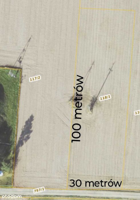 Działka budowlana 30 arów z pięknym widokiem