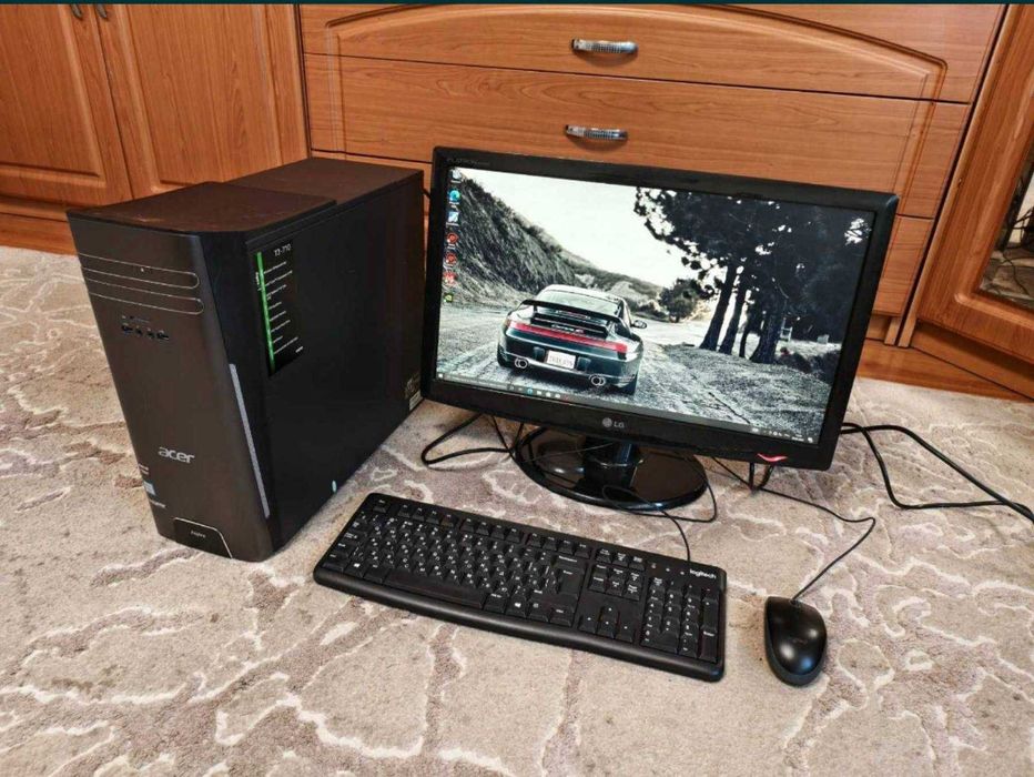 В сборі! і5-6500  GT 710 2GB  8gb ddr3  120 Gb ssdhdd + мон 23 д