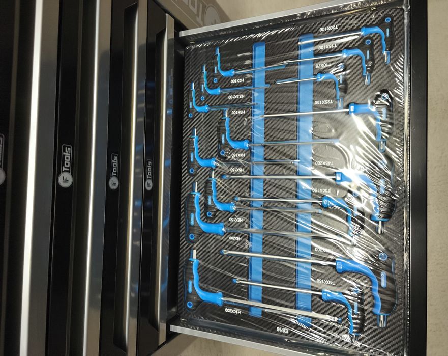 Carrinho de Ferramentas 7/7 gavetas completas FTools profissional