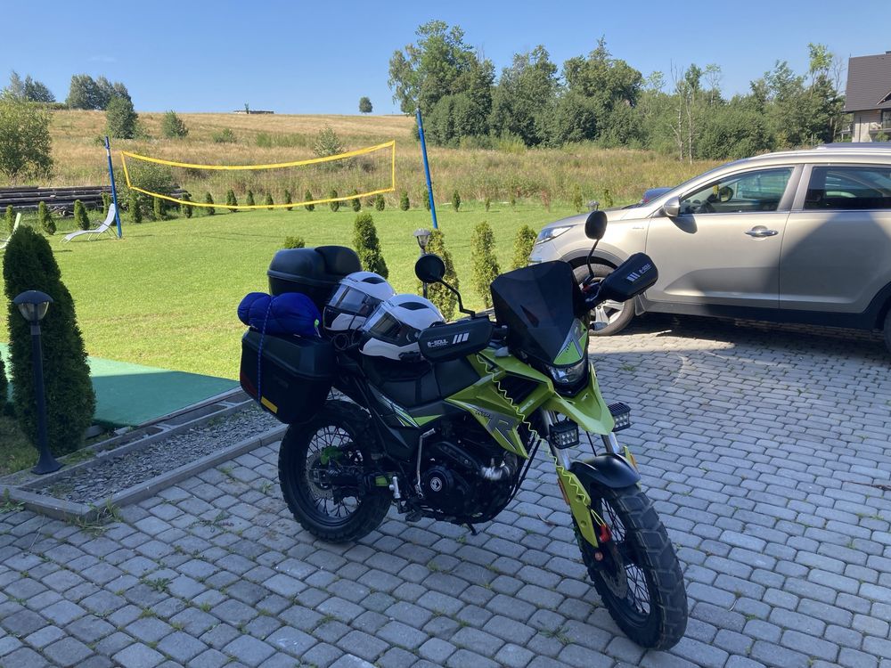 Barton hyper 125, turystyk na prawko kab B