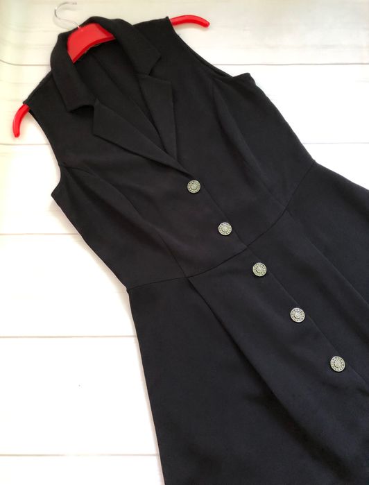 Новое чёрное платье пиджак